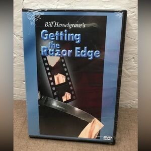 New Bill Hesselgrave’s Getting the Razor Edge Knife Sharpening Lessons DVD Rare